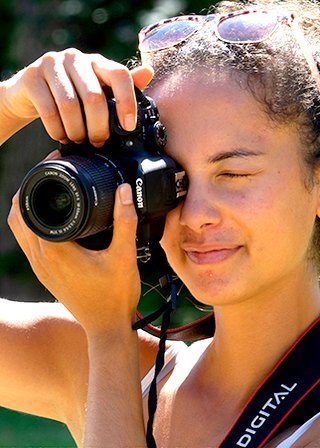 Cours de Photo, Colonie de vacances Ulysséo, Photo-vidéo-multimédia